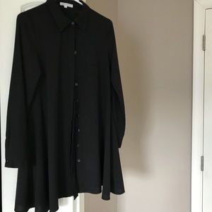 Black Shirt Dress